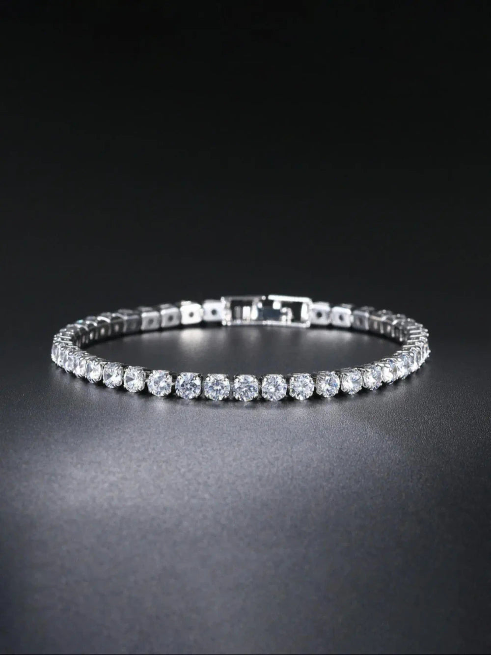 Rhinestone Link Bracelet