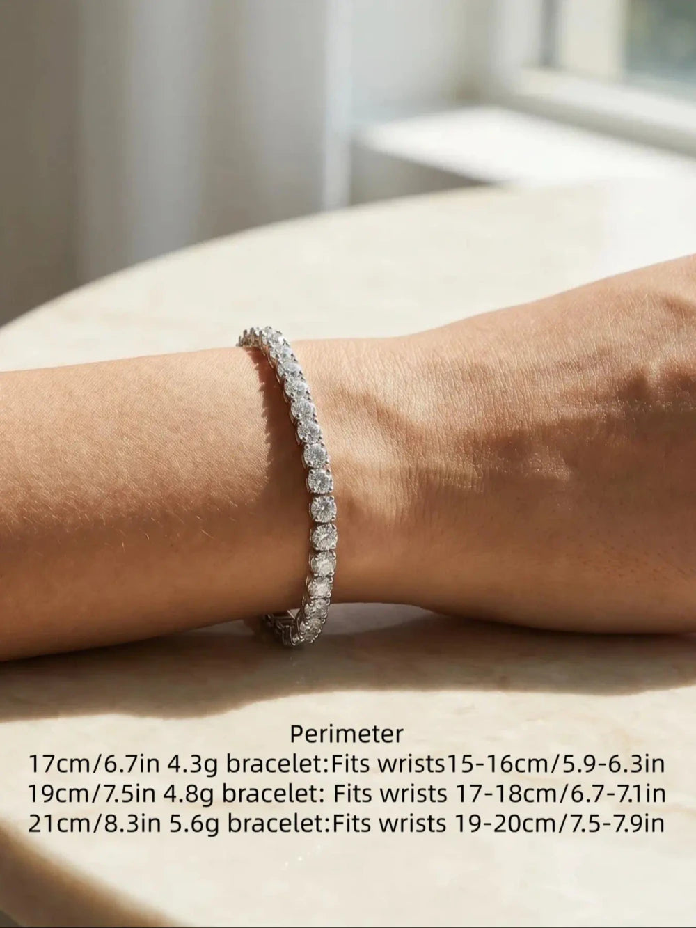 Rhinestone Link Bracelet
