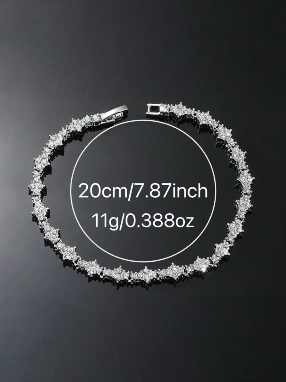 Cubic Zirconia Tennis Bracelet